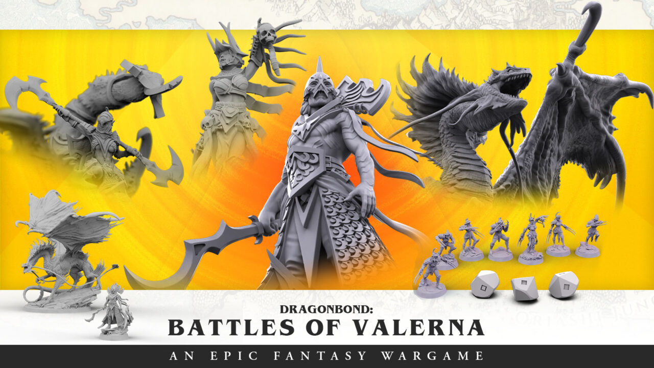 Dragonbond: Battles of Valerna intro graphic