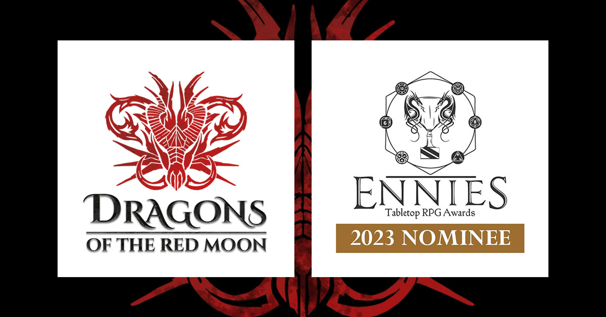 The Dragons of the Red Moon Plastic Miniatures Are A 2023 ENNIE Nominee!